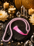 Rose Quartz Crystal Mala (Stone of Unconditional Love)